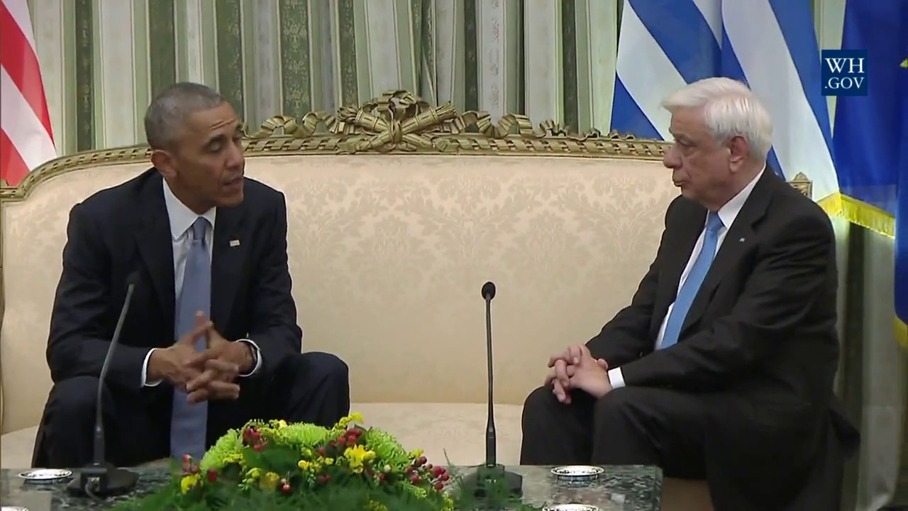 President Obama Meets with President Prokopis Pavlopoulos