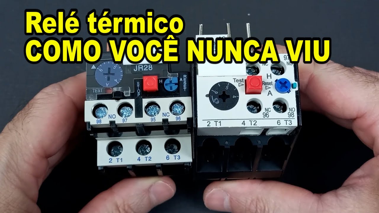 Relé térmico COMO VOCÊ NUNCA VIU