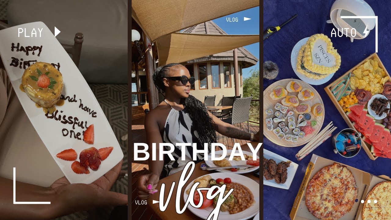 Birthday vlog | let’s go to Bona Bona Game lodge | my friends threw a picnic for me | SA YouTuber