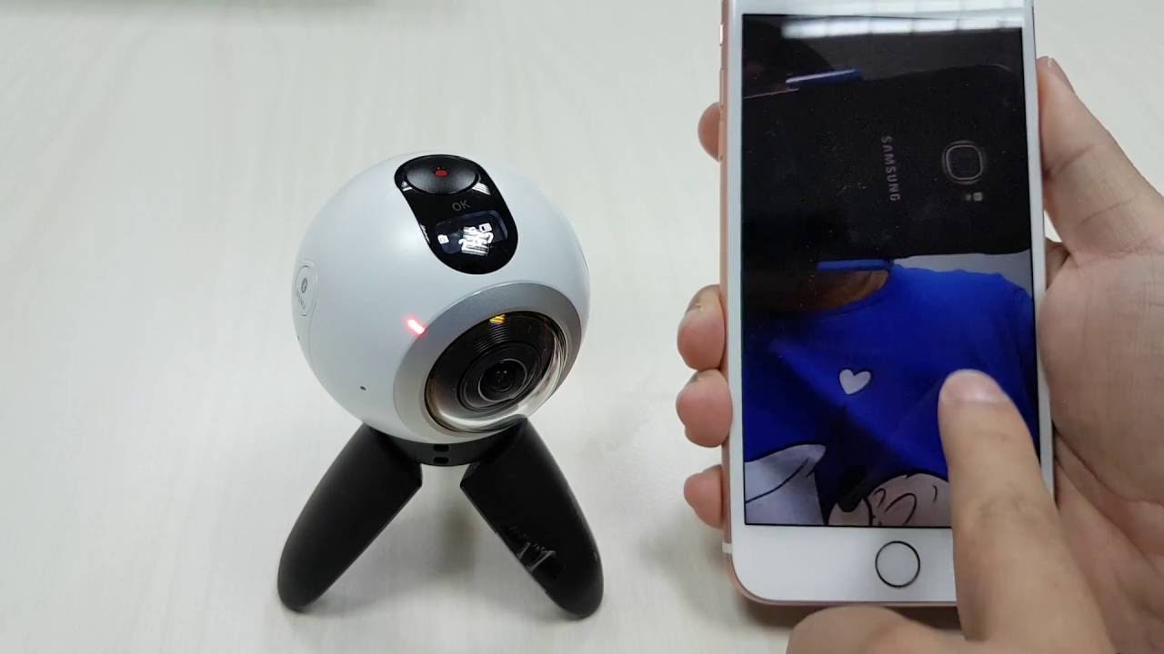 Samsung Gear 360 全景相機與iPhone連線（示範手機：iPhone7 Plus）介紹！