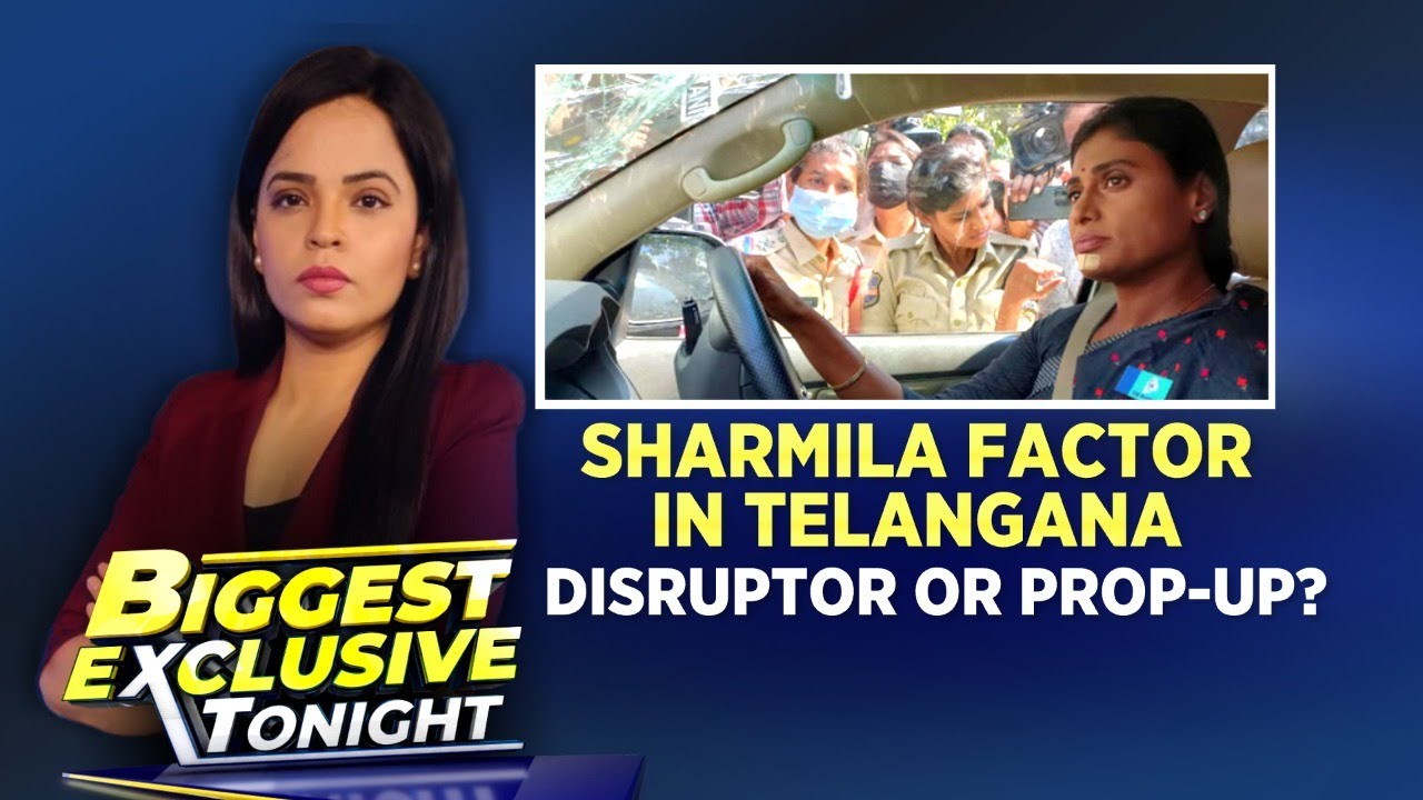 Sharmila Latest News | Sharmila Factor In Telangana | Disruptor Or Prop- Up? | English News | News18
