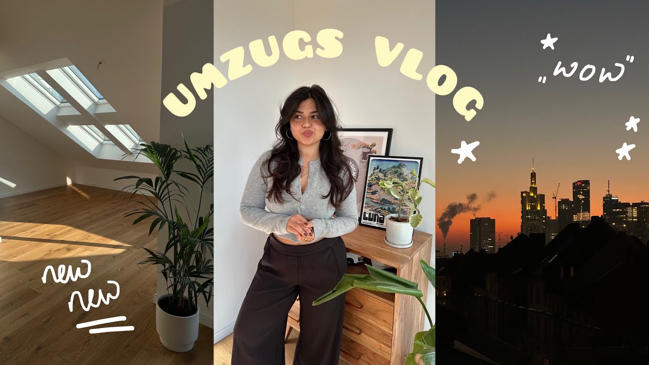 unsere TRAUMwohnung: leere wohnungstour, umzugsvlog part 1 🌼