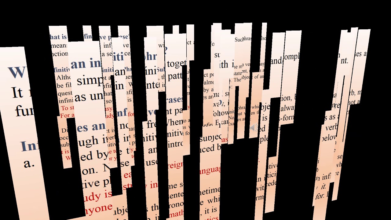Chapter XVI Part One  Infinitives and Infinitive Phrase