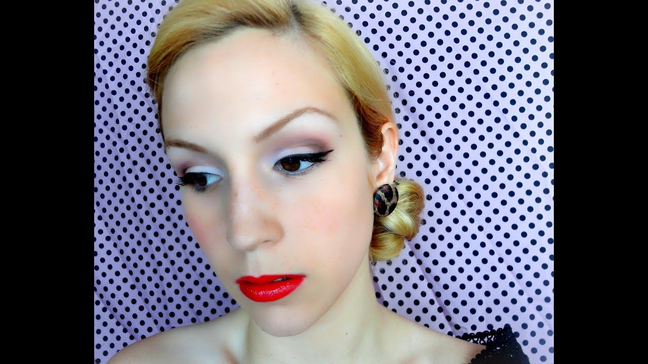 Maquillage années 50