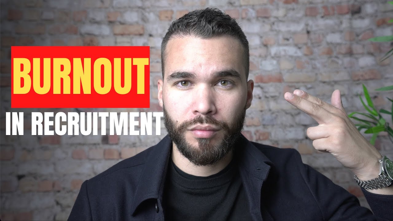 How To Handle Stress and Pressure As A Recruiter : Mental Health and Burnout in Recruitment