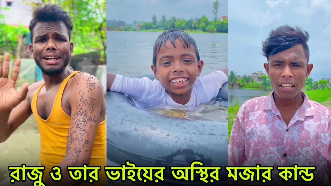 রাজু ও তার ভাইয়ের অস্থির মজার কান্ড 🤣Raju & Brother Super Funny Moments | Part 47 NLF Sohel Official
