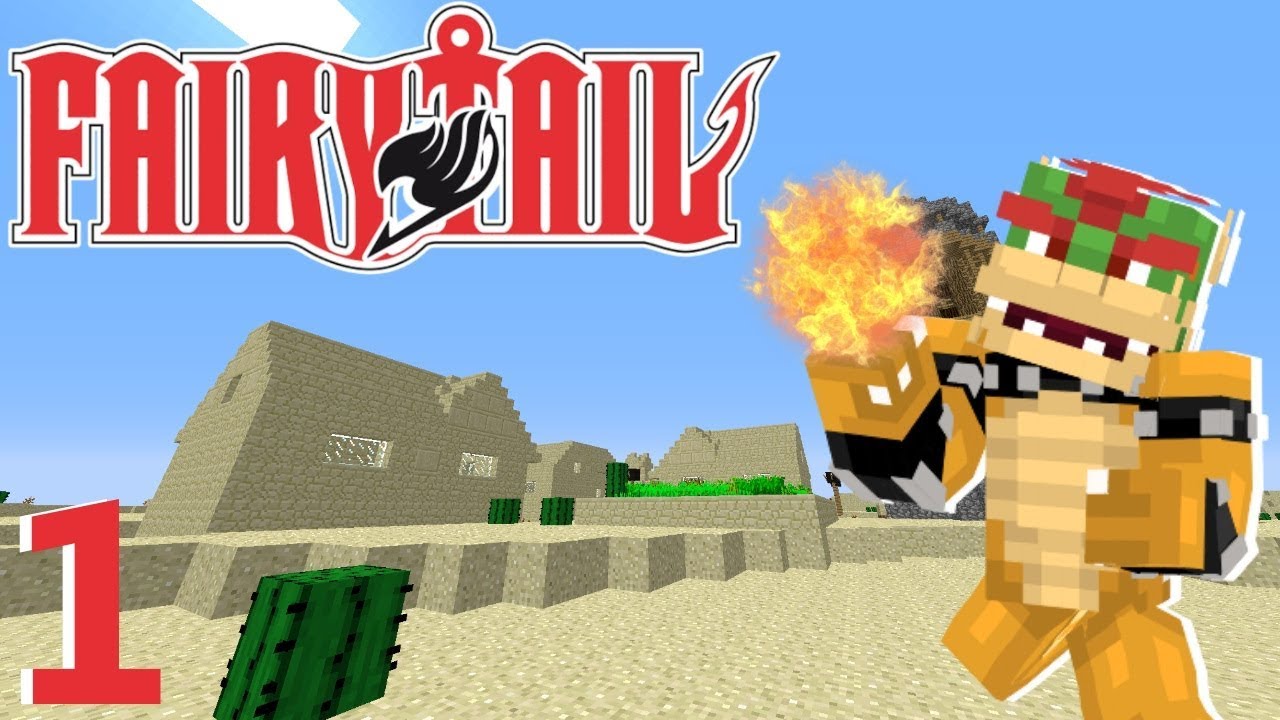 FAIRY TAIL - Minecraft Survival - Episode #1 - The Beginning! (Minecraft Fairytail Modpack)