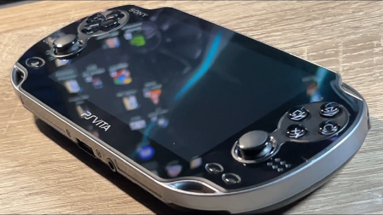 PS VITA Restoration - Scratched Burn-in OLED Screen Replace + Frame and Bezels /// Výmena displeja