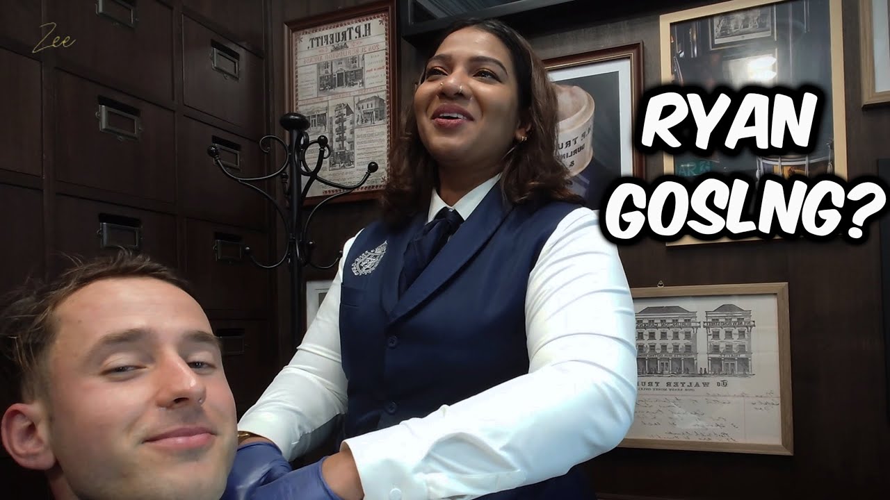 💈🇲🇾 Feel the Love 💕 with Lady Barber Joanne | Romantic Shave