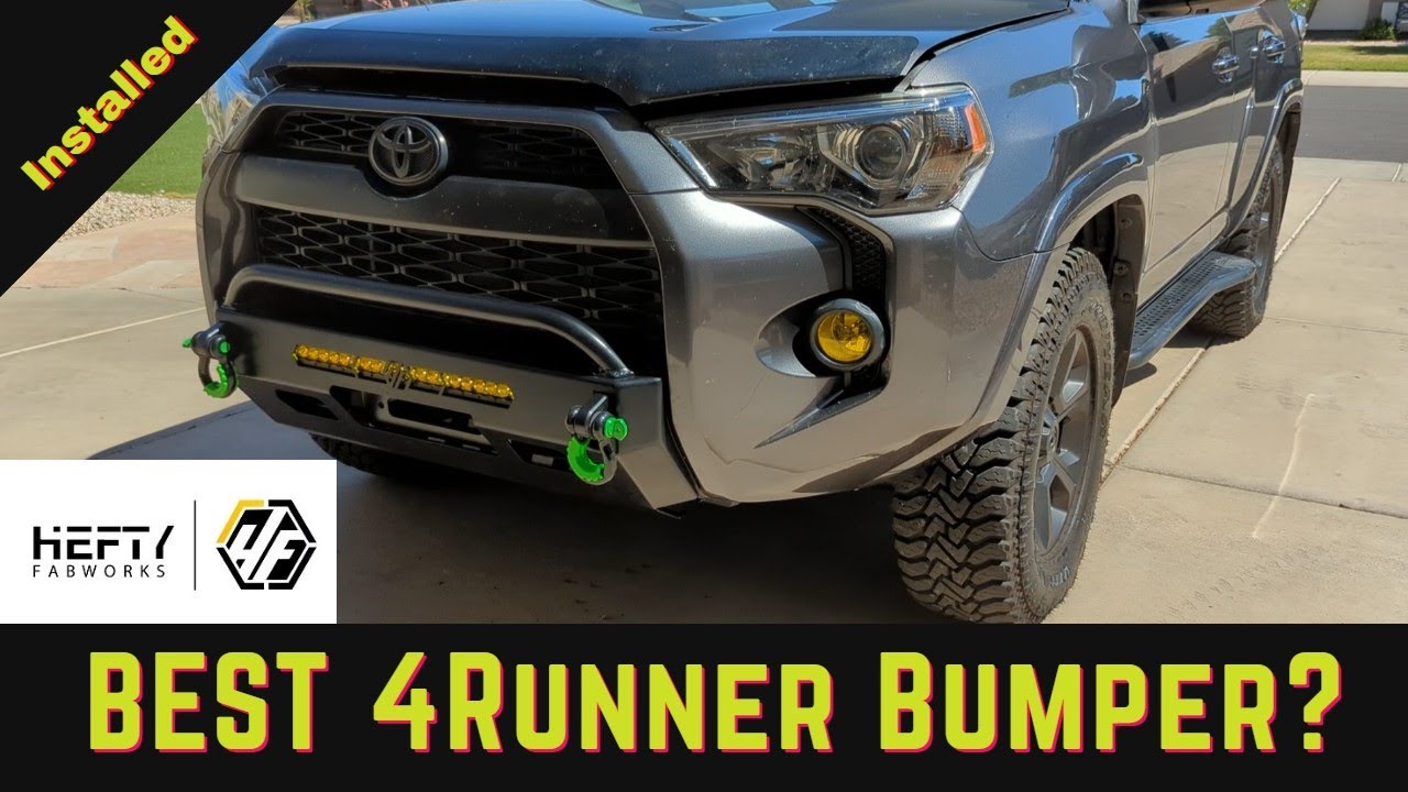 Установка бампера лебедки 4Runner (пошаговая версия): почему я считаю, что Hefty Fabworks — ЛУЧШИ...
