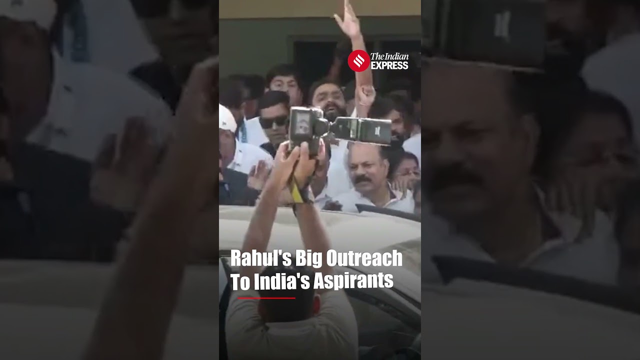 Rahul Gandhi Lands In Kota; To Take On Paper Leak Crisis