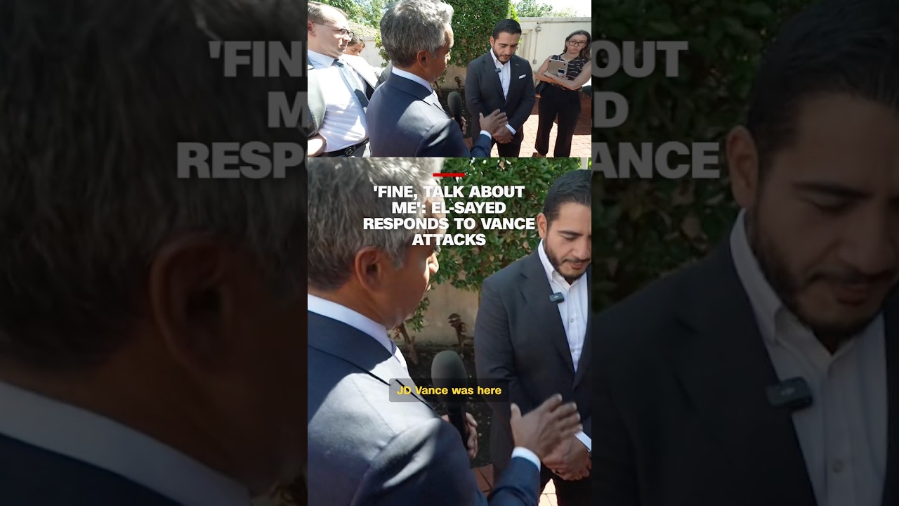 El-Sayed responds to Vance attacks