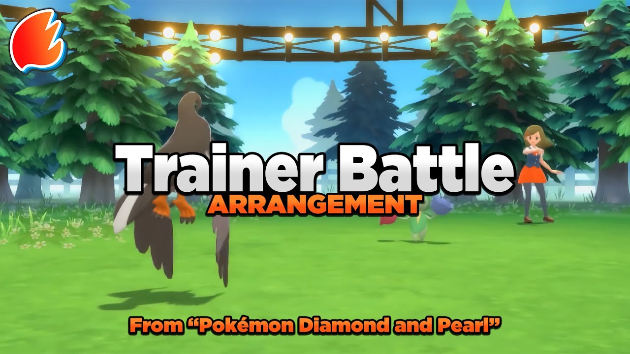 Sinnoh Trainer Battle: Arrangement ◓ Pokémon Diamond, Pearl & Platinum
