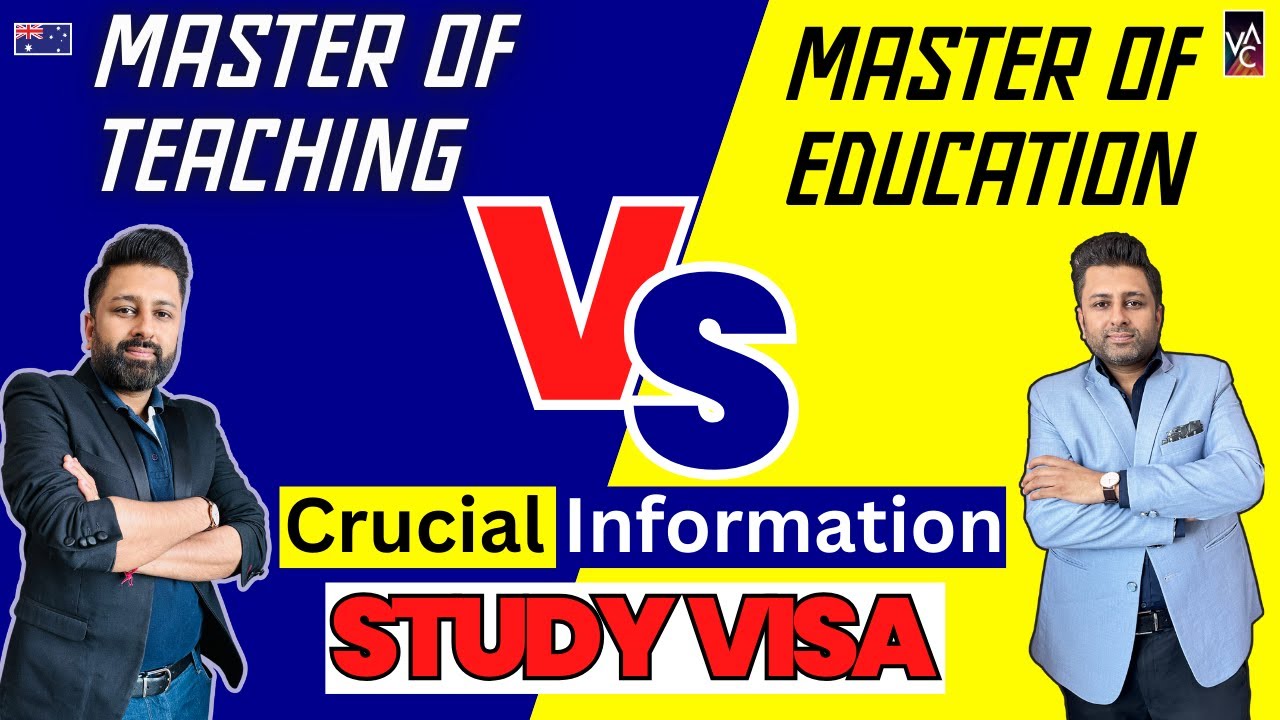 Master of Teaching vs Master of Education in Australia 2025