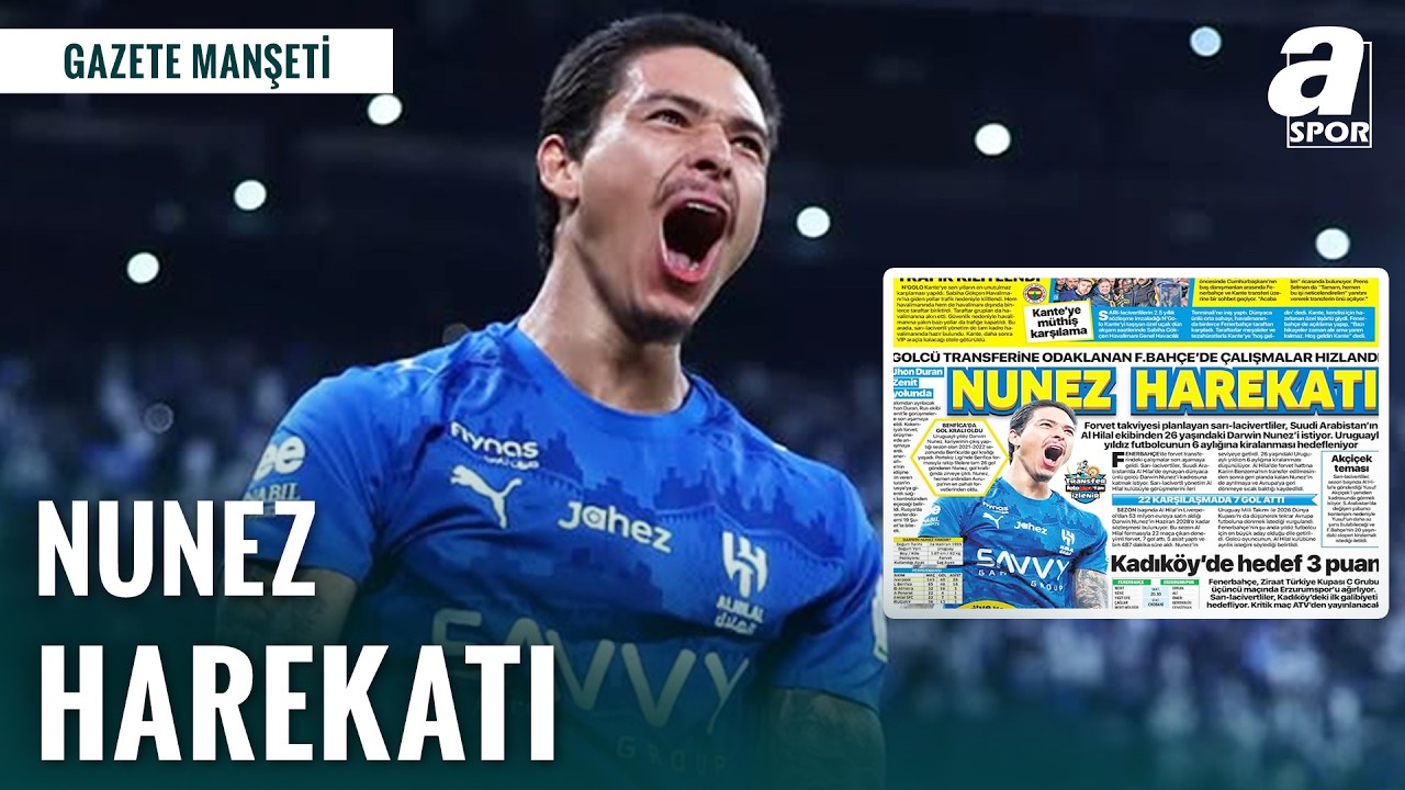 Fenerbahçe'den Darwin Nunez Harekatı!