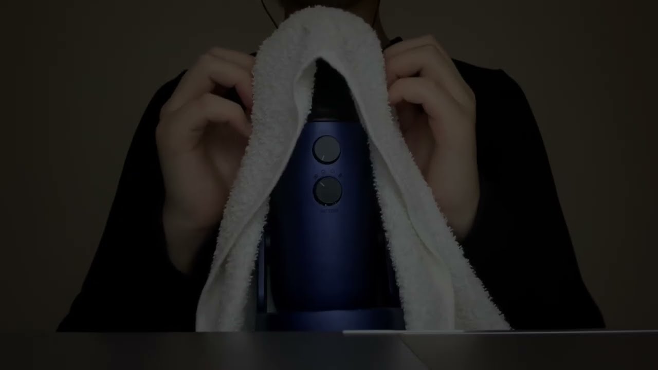 タオルスクラッチング Towel Scratching for sleep/Rain (No talking)