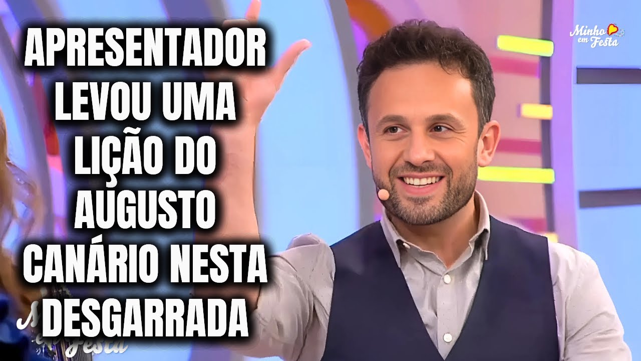 Apresentador Levou uma Lição do Augusto Canário nesta Desgarrada:)