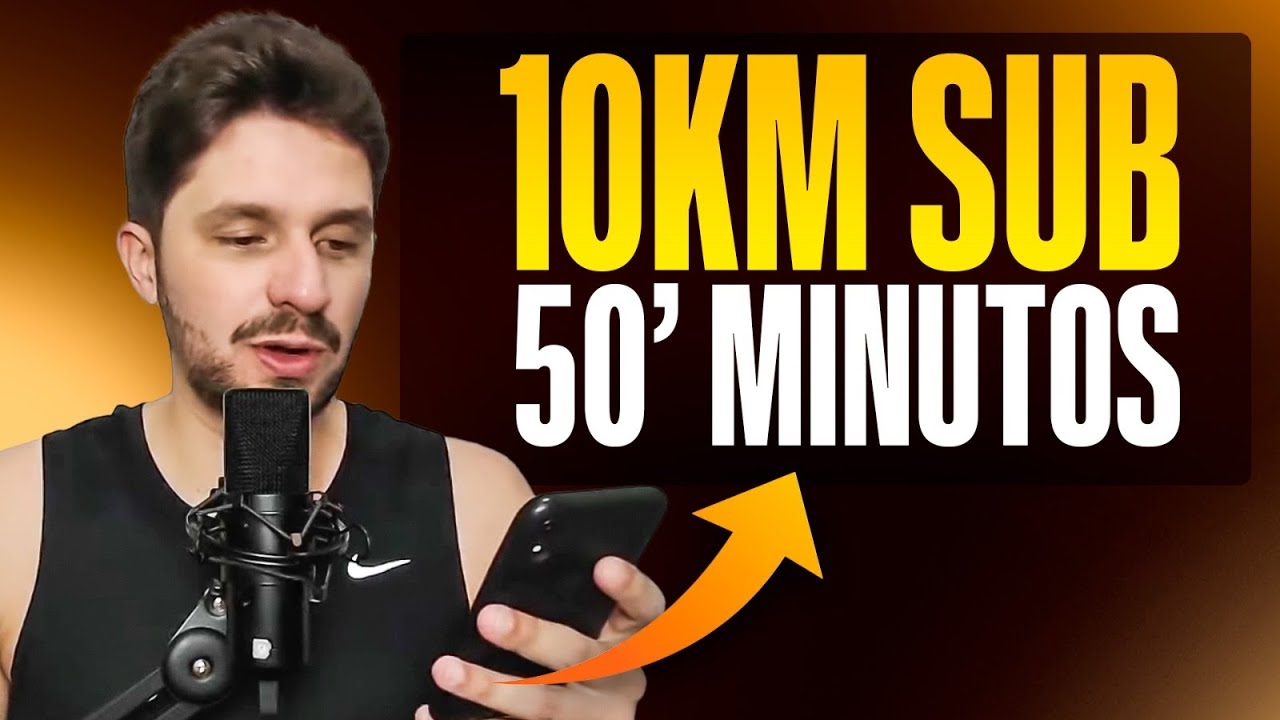 COMO CORRER 10KM ABAIXO DOS 50&rsquo; MINUTOS