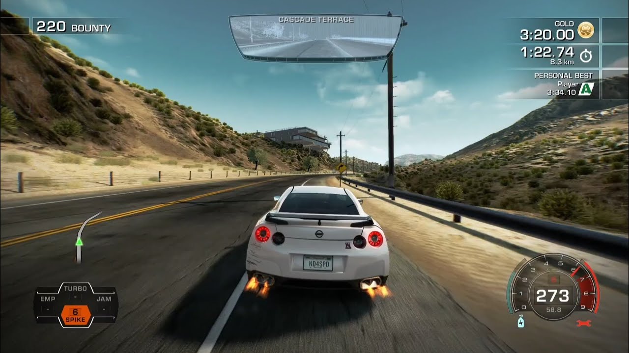 Nissan GT R35 Highway Cruise | NFS Hot Pursuit Remastered | Keyboard Gameplay | MK Racing Zone