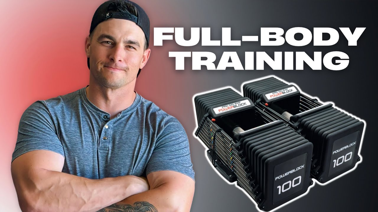 Minimalist Training With Just One Piece of Equipment (PowerBlocks Adjustable Dumbbells)