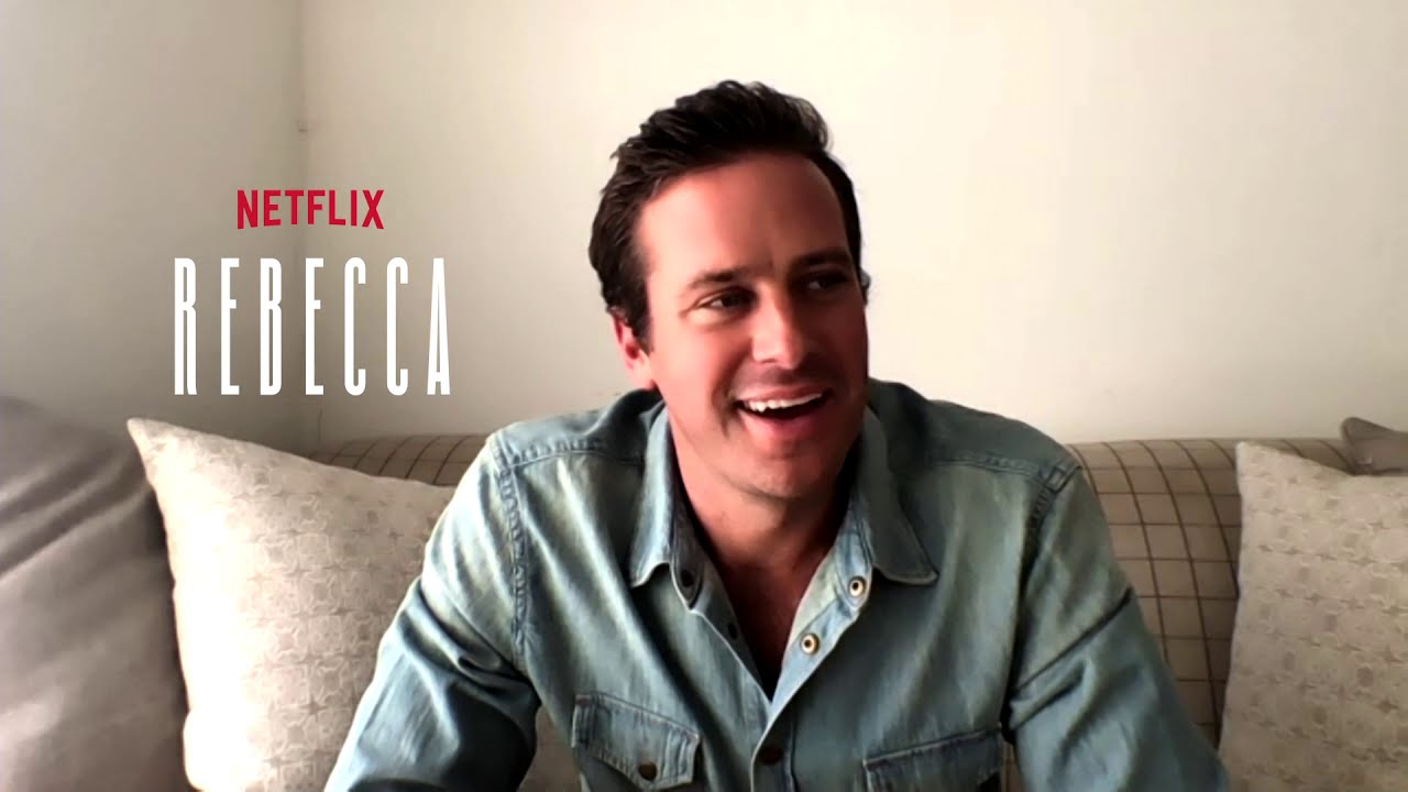 That peach? Armie Hammer says he DID eat it 🍑 | Rebecca Interview