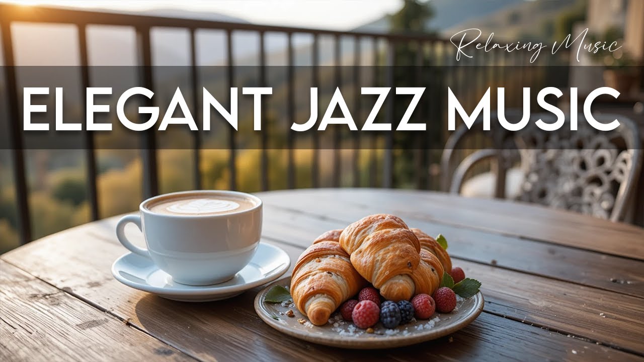 Elegant Jazz Music ☕ Bossa Nova background for Great Moods, Stress Relief and Relaxing