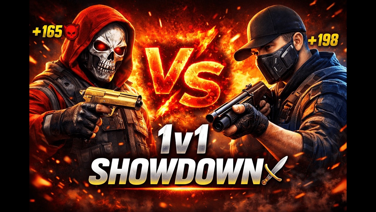Ultimate 1v1 Showdown ⚔️ | Free Fire Intense Battle