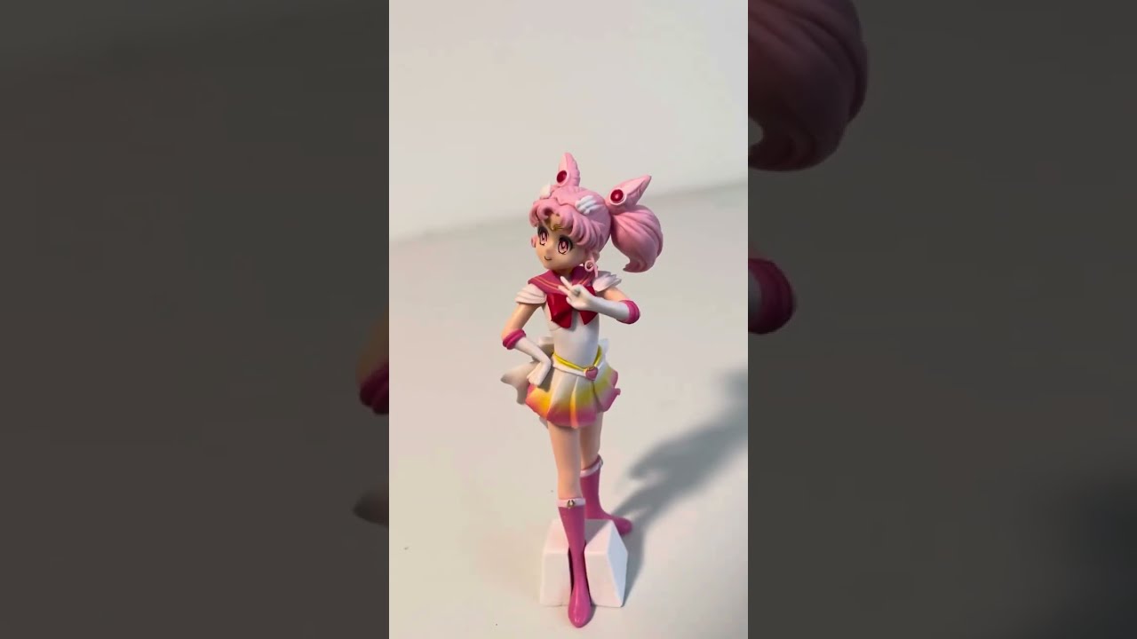 Pretty Guardian Sailor Moon Cosmos Anime Figure Super Sailor Chibimoon Review 