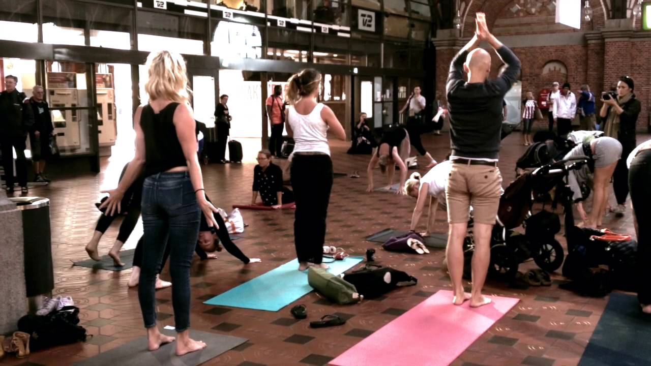 Copenhagen Yoga Festival FlashMob
