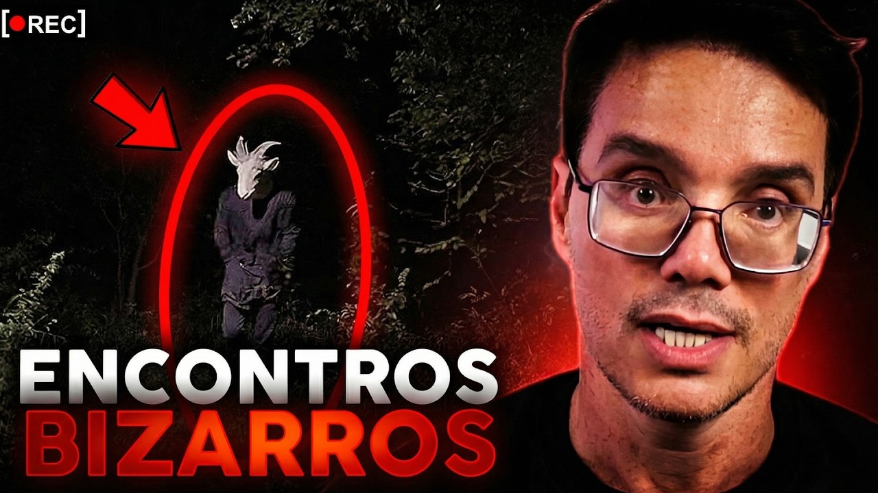 ENCONTROS BIZARROS EM FLORESTAS REGISTRADOS POR YOUTUBERS (é assustador) - Peter Reage