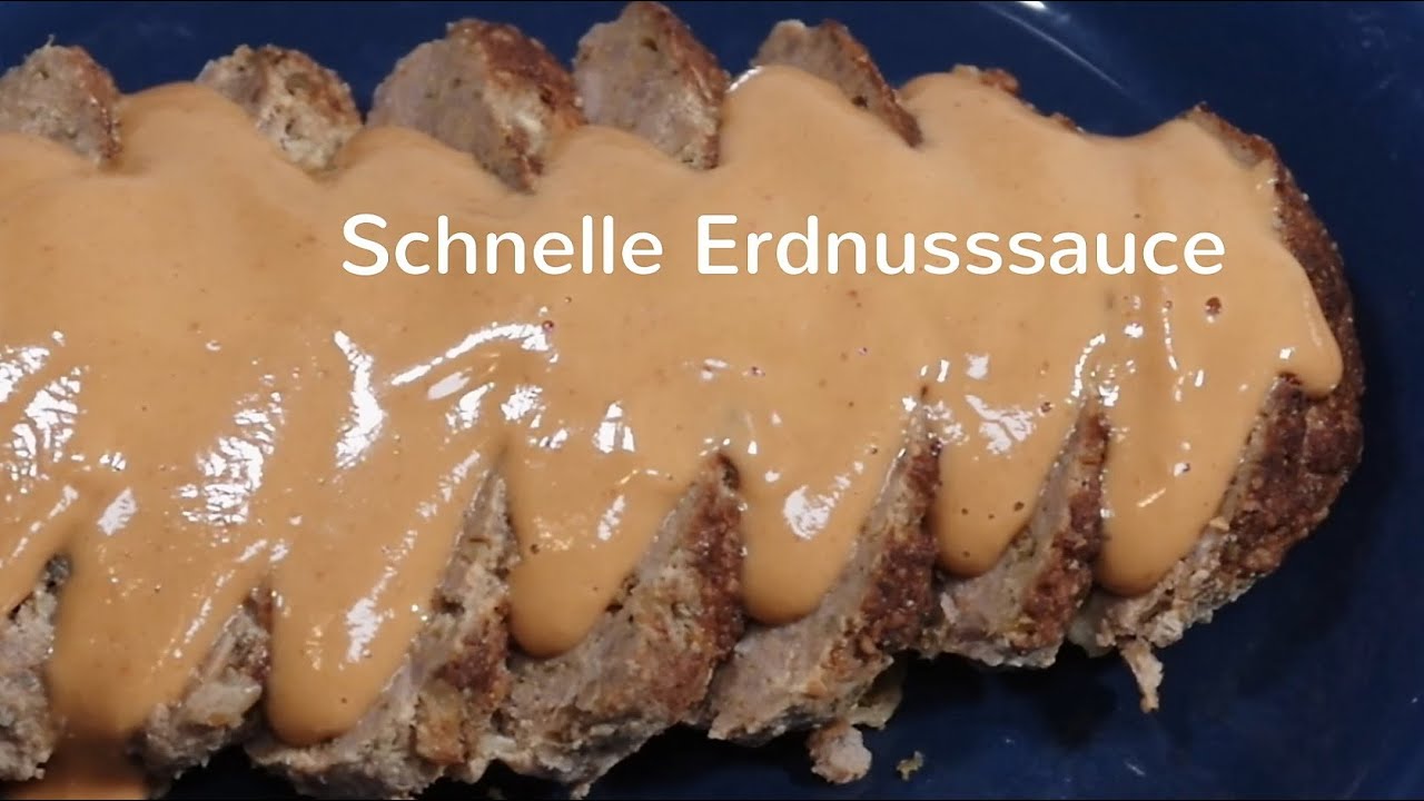 Schnelle Erdnusssauce f&uuml;r alle F&auml;lle - einfach, lecker, gut