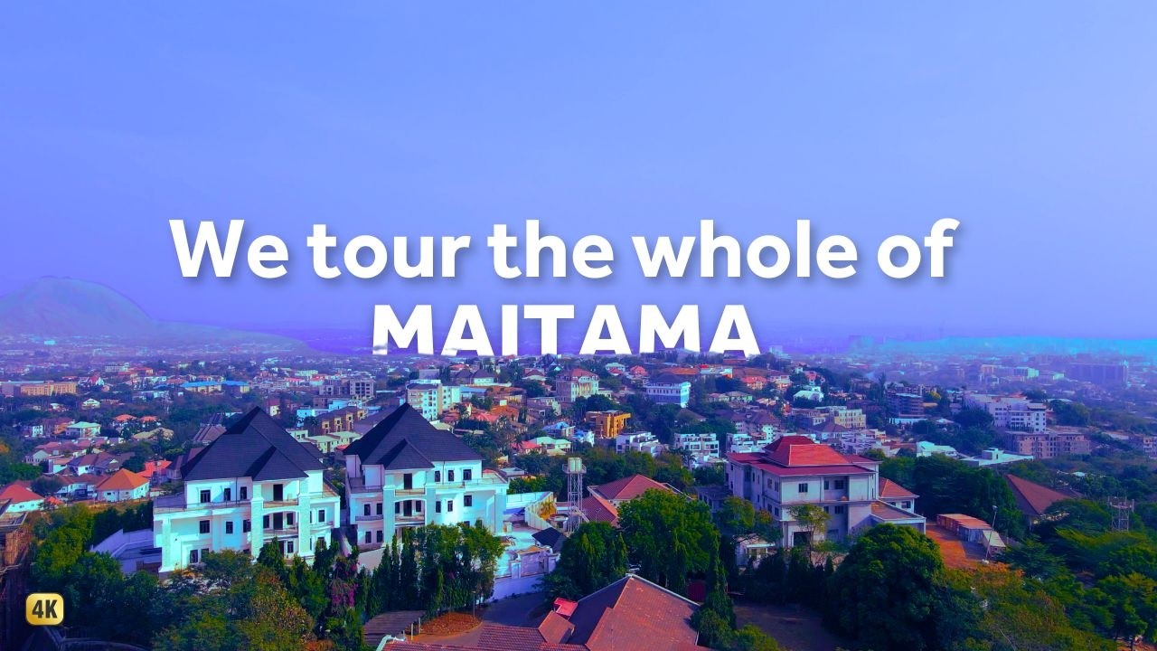 You Won’t Believe What We Discovered in Maitama! | Abuja Relaxing Drive Tour | 4K Ultra HD