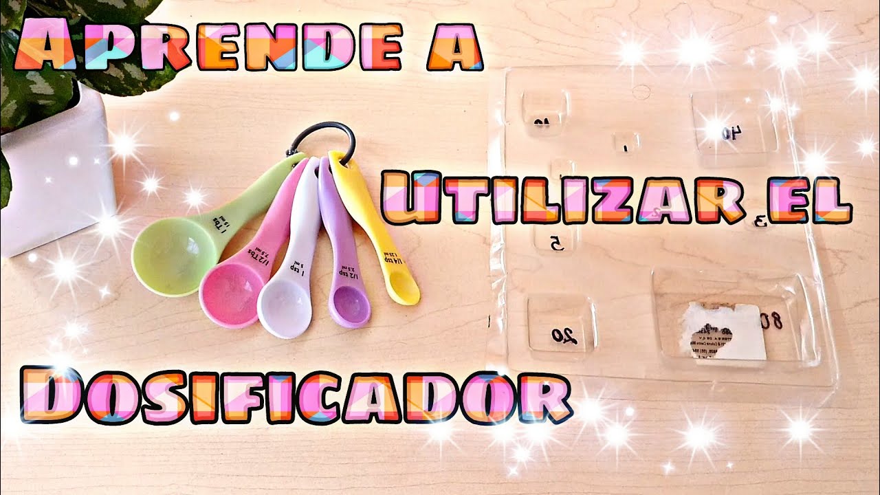 Sistema de medidas | Como utilizar el dosificador correctamente y la diferencia con las cucharitas