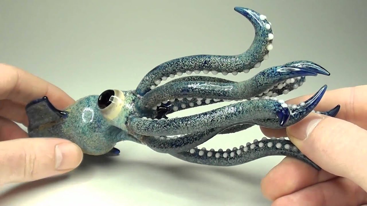 Glass Squid Pipe