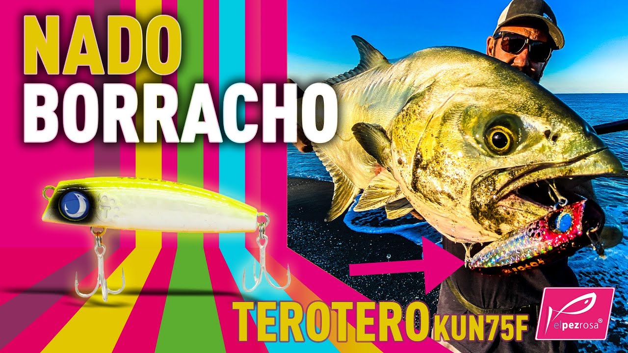 Pescando con señuelo de nado borracho, TEROTERO JUMPRIZE