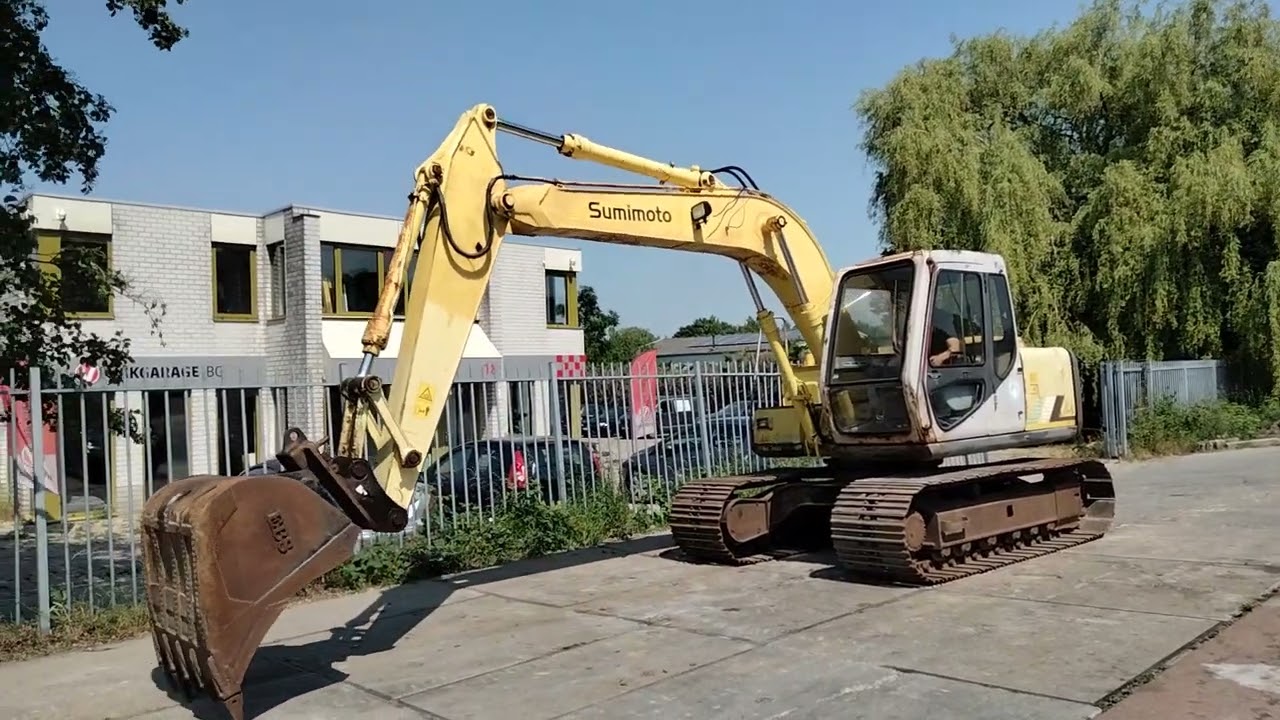 sumitomo sh100, 8 730 uur