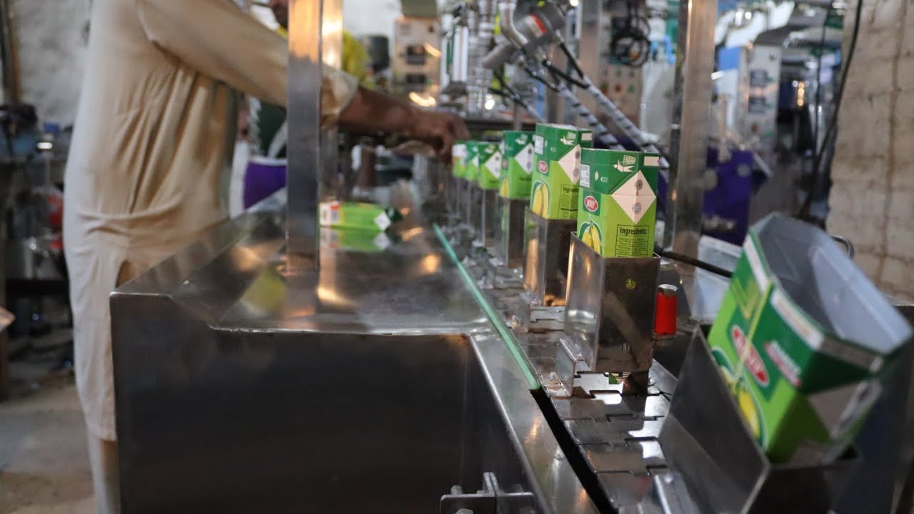 Tetra Pack Juice Packing Machine in Pakistan Latest Model 2020 Daba Juice Filling & Sealing Machine