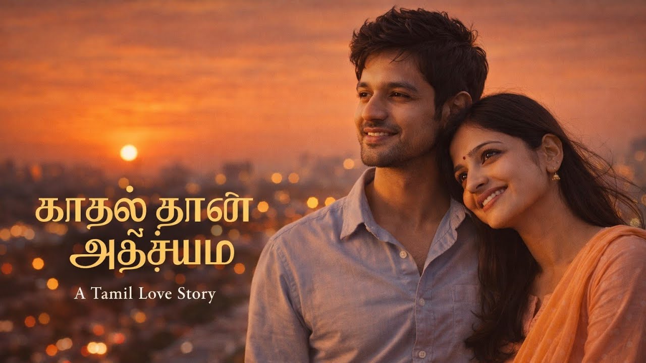 Kaadhal Thaane Adhisayam 💞 | காதல் தான் அதிசயம | Tamil Love Song | Romantic Cinematic Couple Story