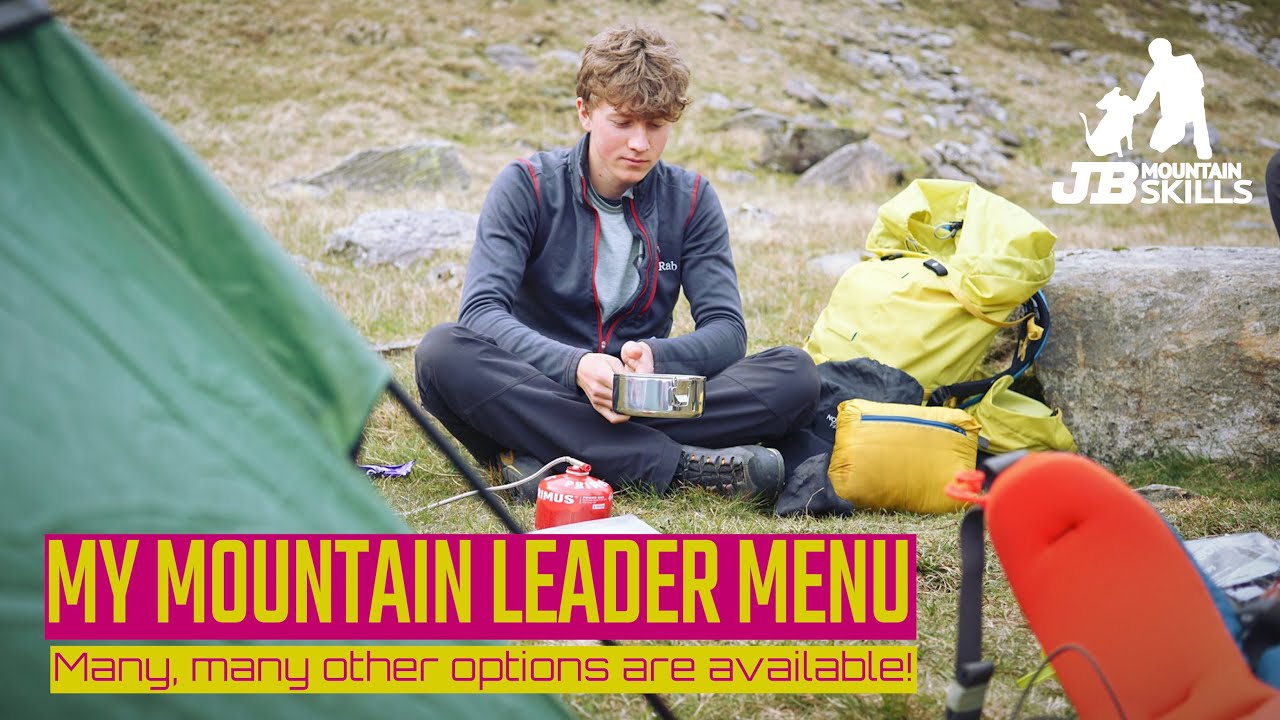 Мое меню для экспедиции Mountain Leader или для любого похода в горы!