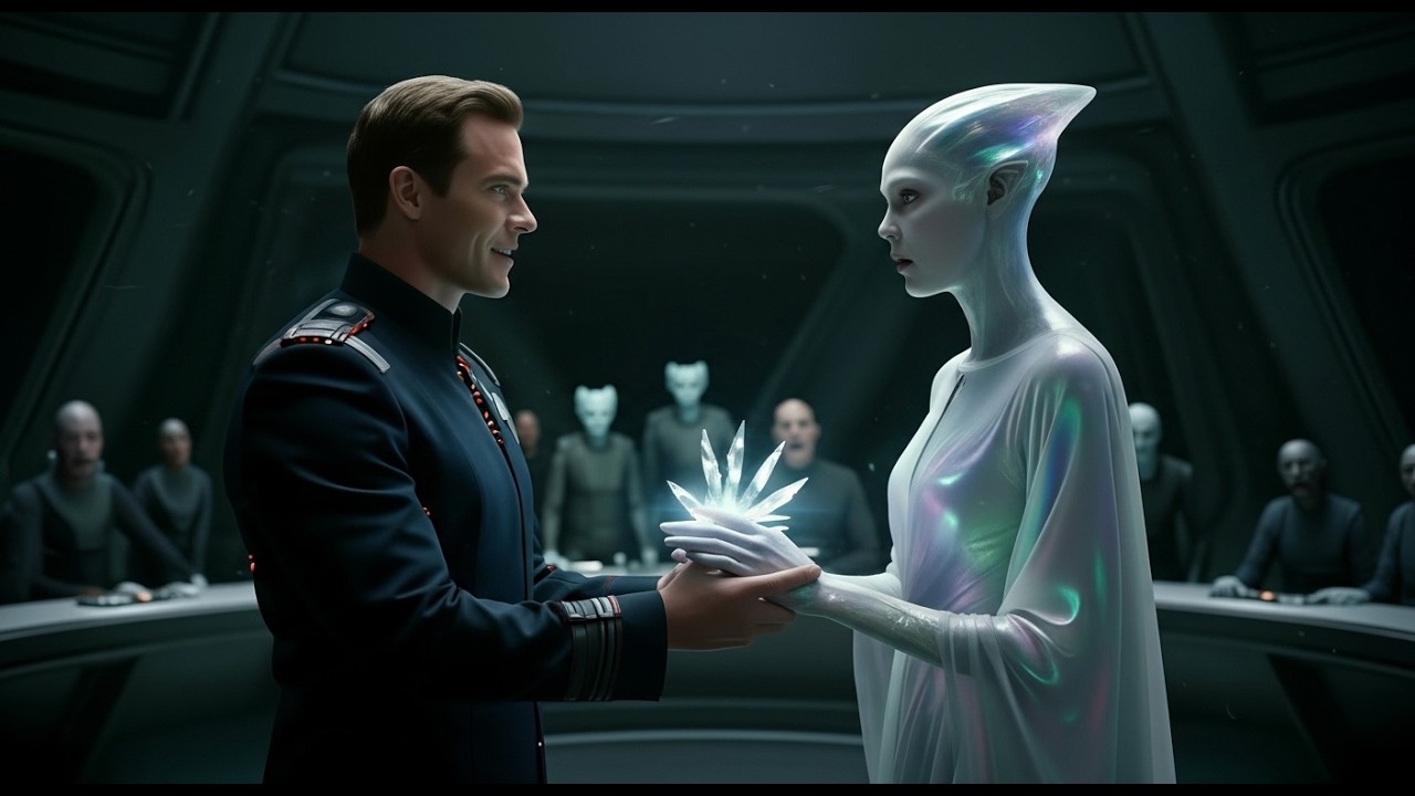 The Alien Princess Sang the Sacred Hymn—A Human Finished It… The Galaxy Froze | HFY