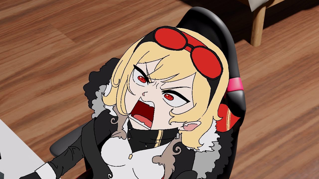 Kaela Meledak Teriak-teriak - (Fan Animation hololive ID)