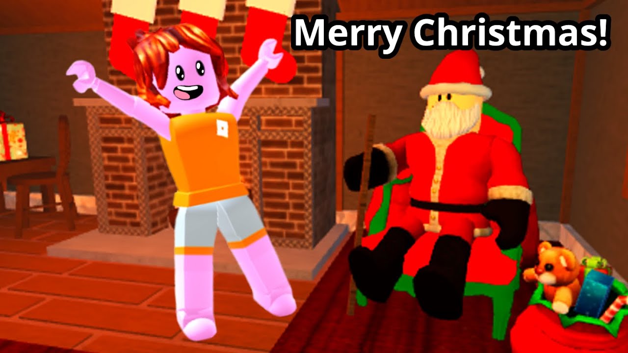 Roblox christmas eve in santa’s workshop…