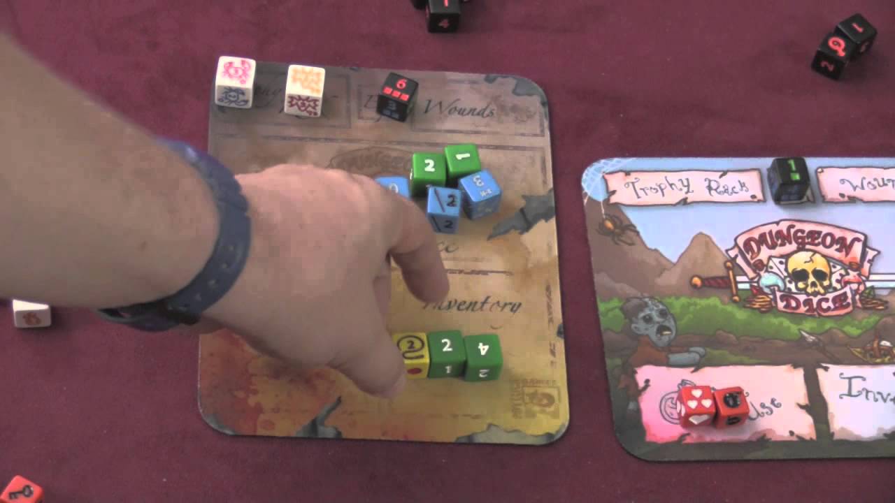Dungeon Dice Review - with Tom Vasel