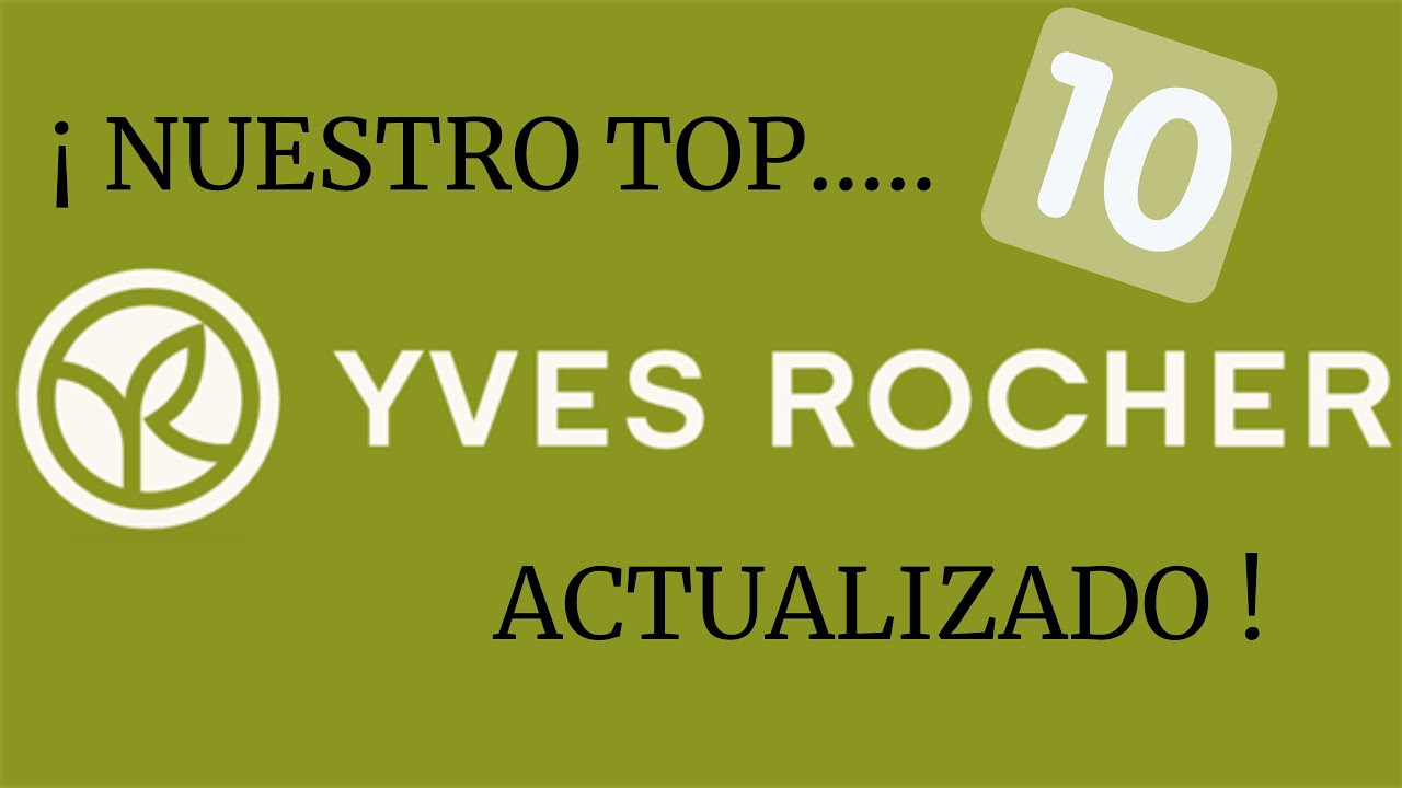 TOP 10 productos YVESROCHER  actualizado 2023 💚🥰