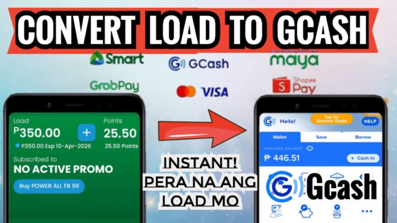 HOW TO CONVERT LOAD TO GCASH 2025 |  PERA NA ANG LOAD MO