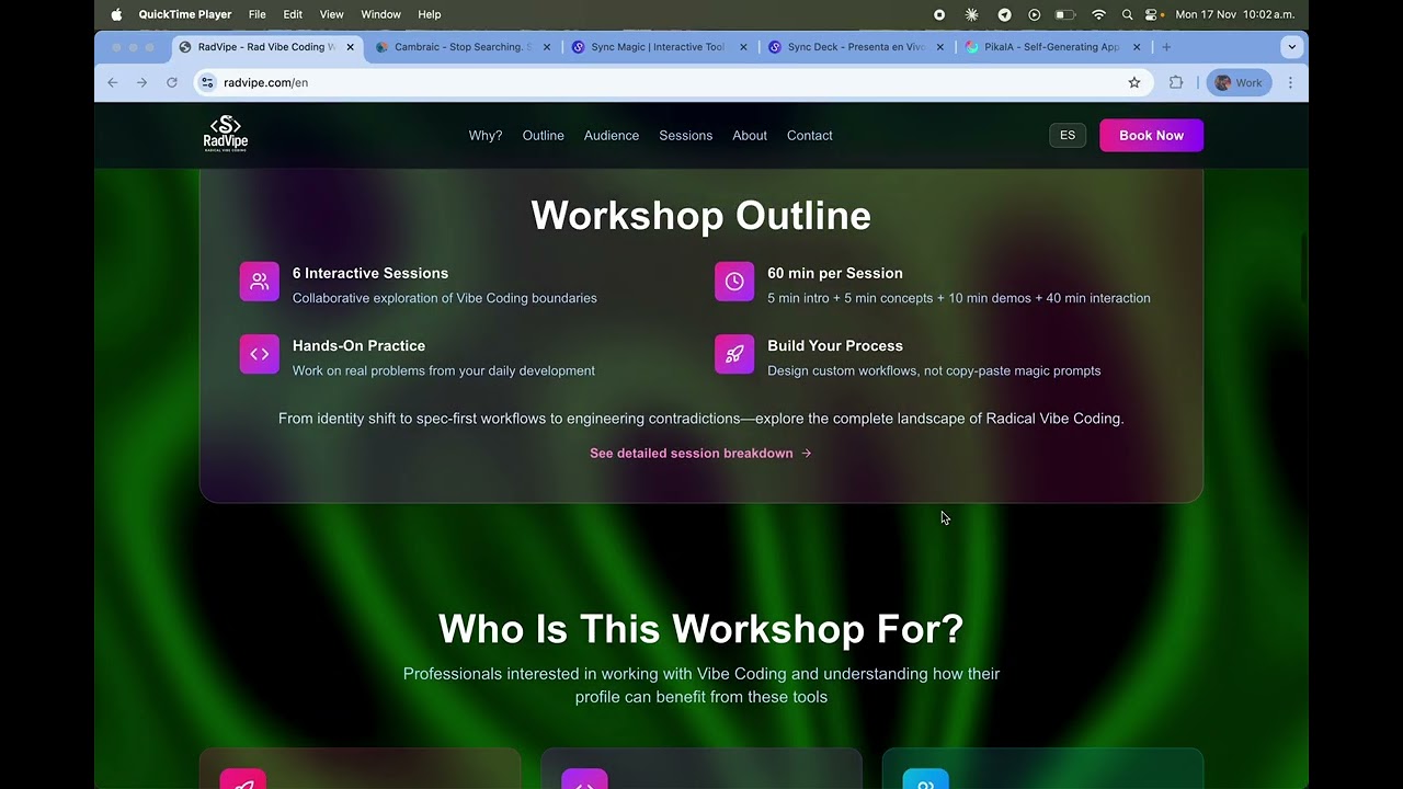 Intro to RadVipe Workshop