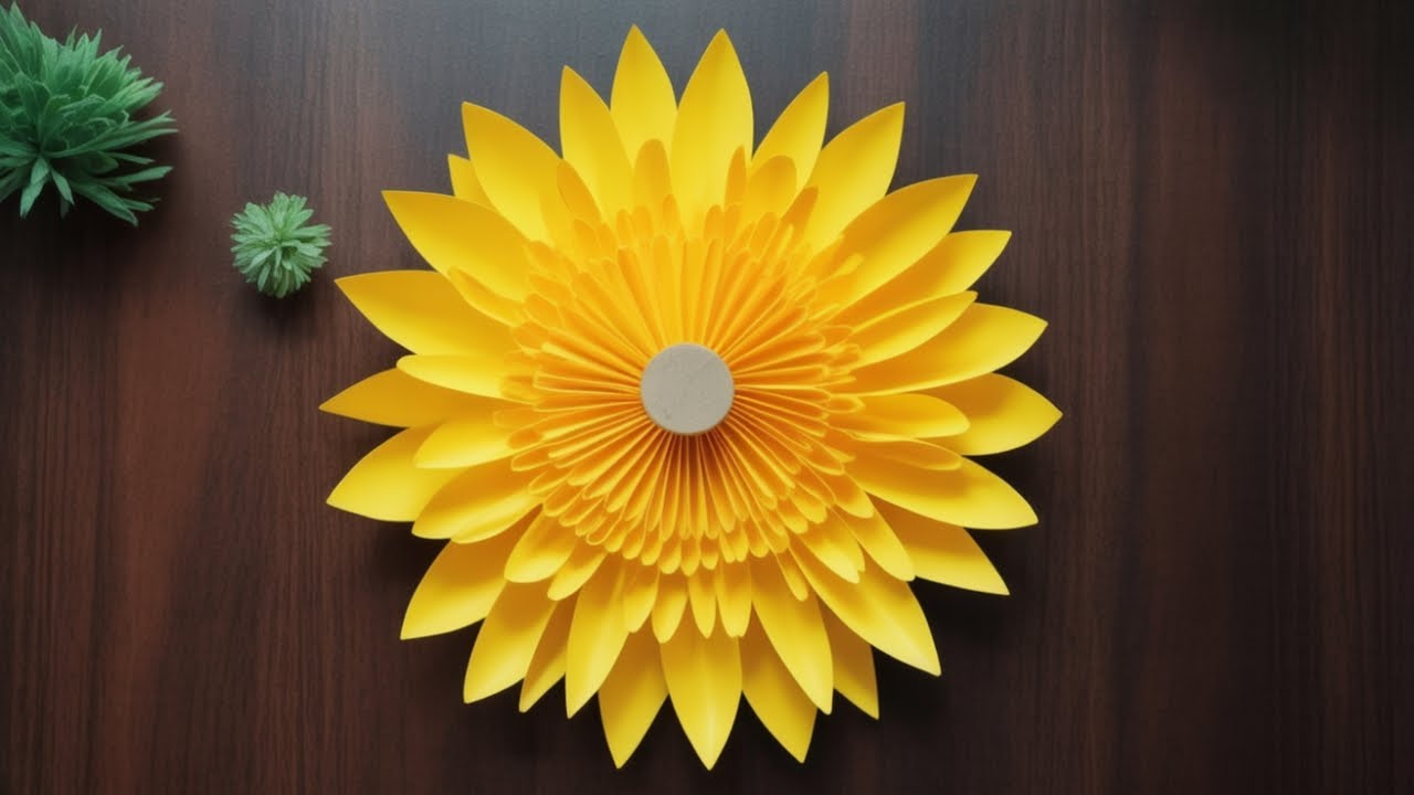 3D Paper Snowflake DIY | Easy Christmas Decoration with Color Paper | Handmade Christmas Crafts