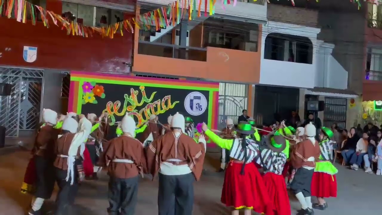 Danza Llamish de Chupaca /Junin / 4to grado 2025 Colegio Hans Christian 