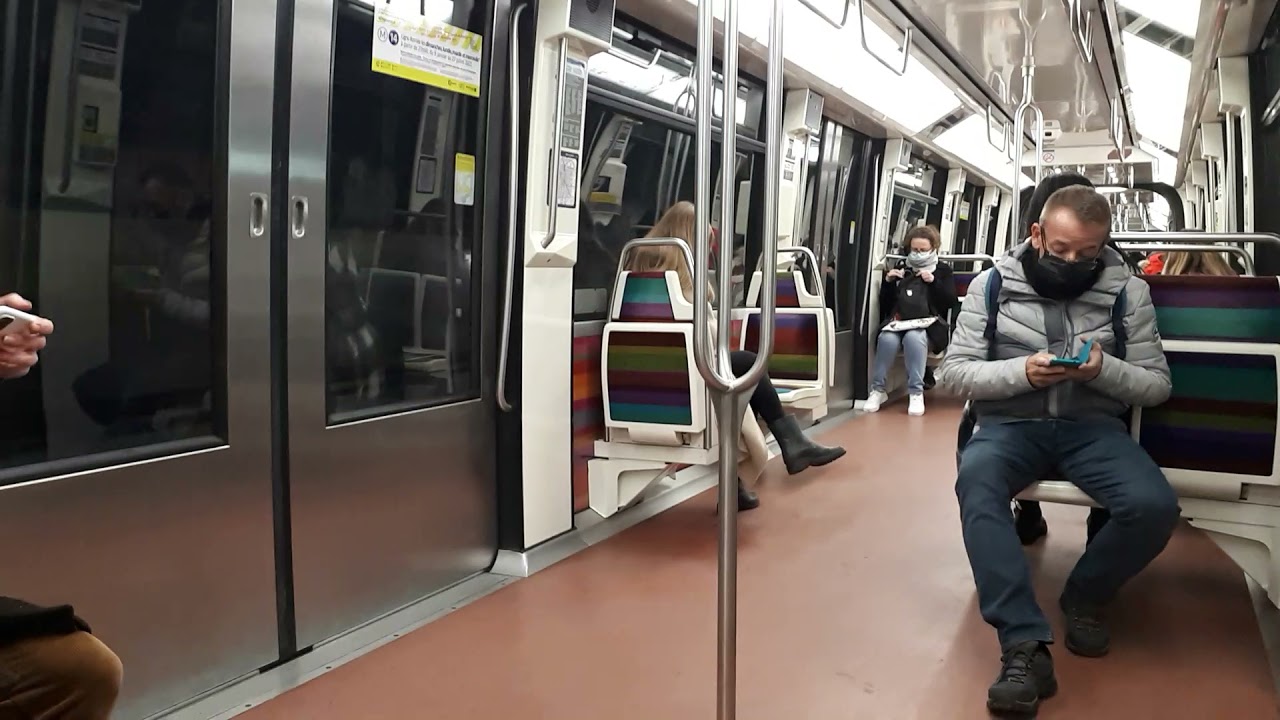 [Paris] Métro ligne 14 - MP05 ex-ligne 1 - Cour Saint-Émilion / Châtelet