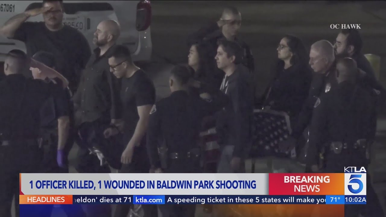 Fallen Officer in Baldwin Park Police Shootout Has Been Identified